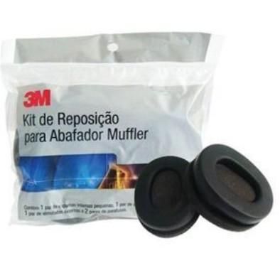 Conjunto Reposição e Higiene Para Abafador Pomp Muffler 3M 0977 - HB004363584