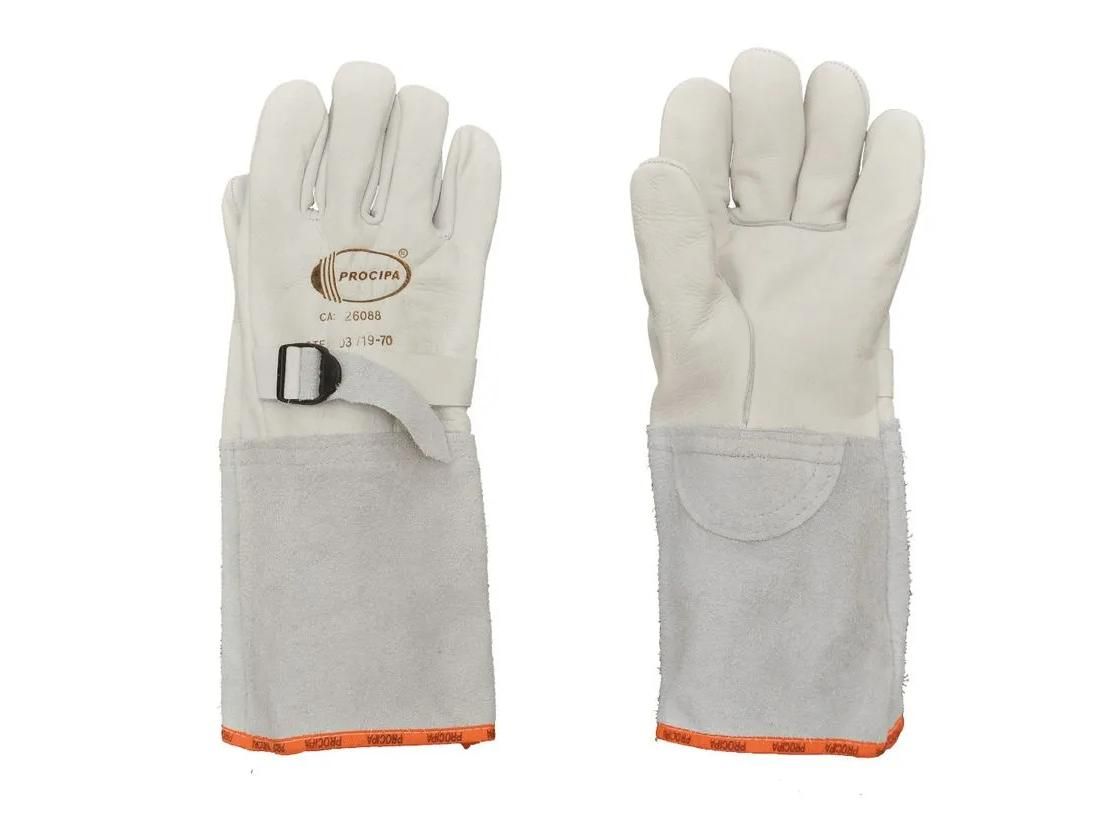 Luva de Cobertura em Vaqueta Cano 15cm Para Luvas Isolantes Procipa LV 9700 CA 26088