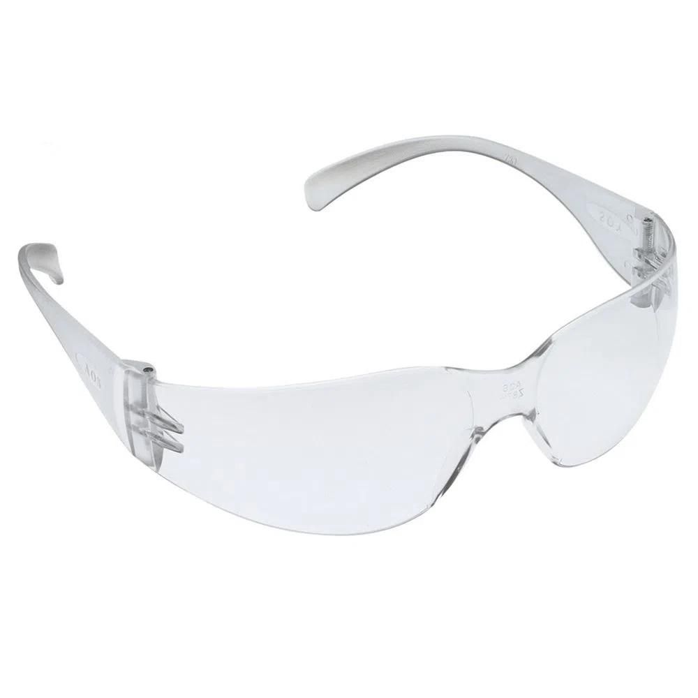 Óculos de Segurança Kalipso Leopardo Lente Incolor Antirrisco CA 11268