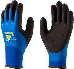 Luva Baixa Temperatura Isolamento Lã Super Safety Ice Nitro Azul/Preto CA 43440