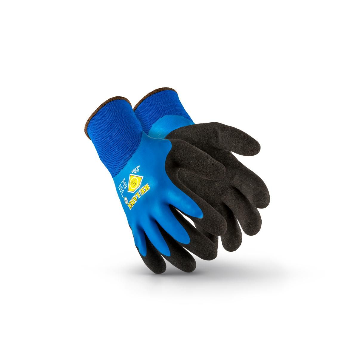 Luva Baixa Temperatura Isolamento Lã Super Safety Ice Nitro Azul/Preto CA 43440