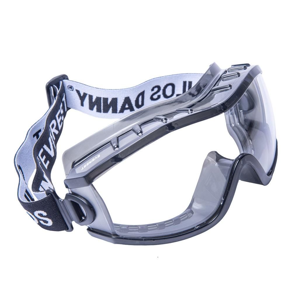 Óculos de Proteção Ampla Visão Lente Incolor Antiembaçante Danny VIC-56.110 Everest CA 19628