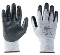 Luva de Segurança Anti-Corte Ansell Edge 48-701 Preta/Cinza CA 33859