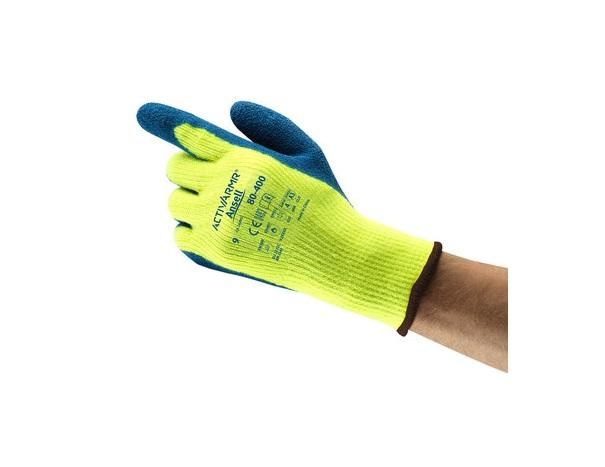 Luva Baixa Temperatura Até -30ºC Ansell Powerflex 80-400 Azul CA 44673