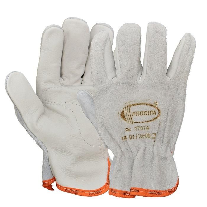 Luva de Vaqueta Mista Modelo Petroleira Procipa LV 9602 CA 17074