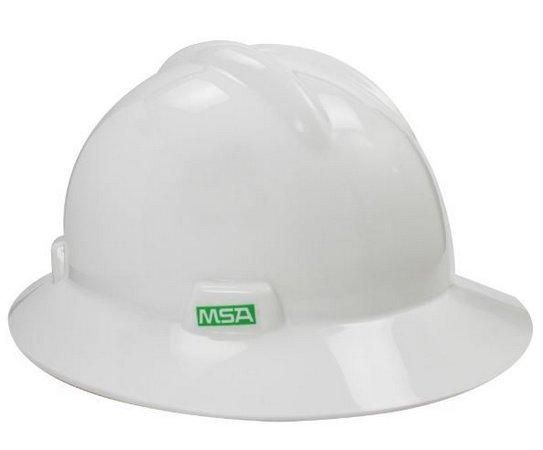 Capacete MSA V-Gard Aba Total Classe B Suspensão Push Key e Jugular CA 365