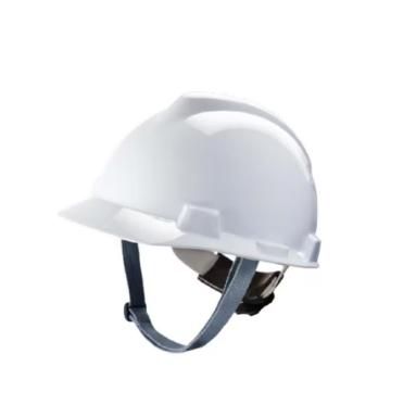 Capacete MSA V-Gard Classe B com Suspensão Push Key e Jugular CA 498