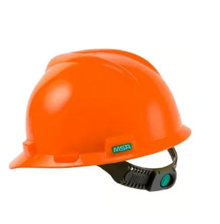 Capacete MSA V-Gard Classe B com Suspensão Push Key e Jugular CA 498