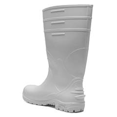 Bota de PVC Cano Longo Branca Sem Forro Bracol CA 37456 - 85BPL600SF