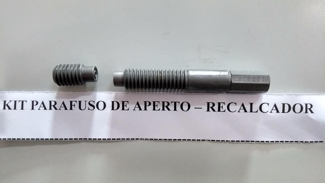 Jogo Parafuso de Aperto Para Recalcador 12mm Schiffer AK-006 e AK-007