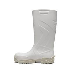 Bota em PU Branca e Gelo Bico Composite Ecoboots Polytech CA 34233 - 91BPUL100