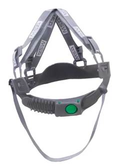 Carneira Suspensão Com Jugular Push-Key 4 Pontos de Fixação Para Capacete MSA - 31187