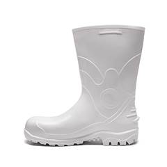 Bota de PVC Cano Médio Térmica Frigorífica Branca com Forro Térmico Bracol CA 43017 - 85BPC600FT