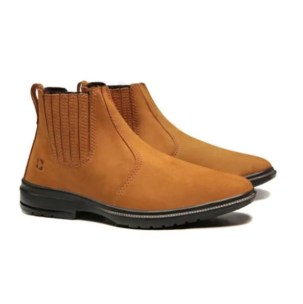 Bota de Segurança Nobuck Agro Cara de Vaca Amarelo Bracol Colorado CA 43928 - 4039MSLB6600LL