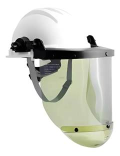 Kit Protetor Facial e Capacete Contra Arco Elétrico NR10 Ledan 158 ARC CA 46765/14712