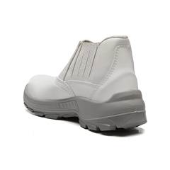 Bota de Segurança Microfibra Branco de Elástico Bico Composite Bracol BELM CA 30539 - 4011BELM1600LL