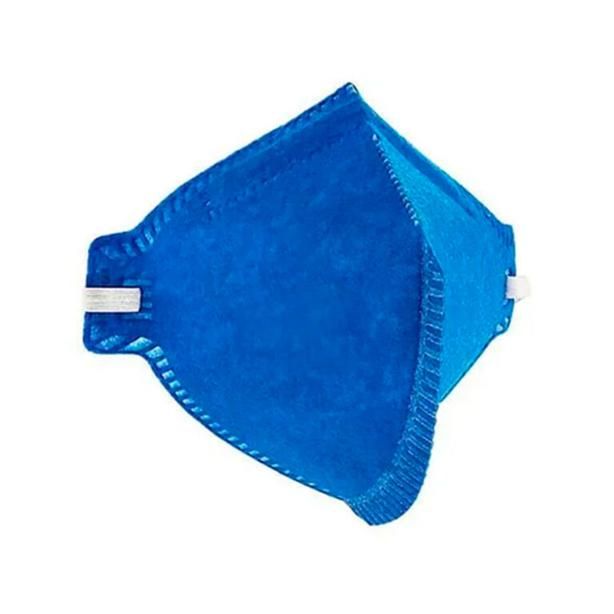 Respirador Descartável Dobrável PFF1 Sem Válvula Azul Alliance CA 39237 - UAL112700