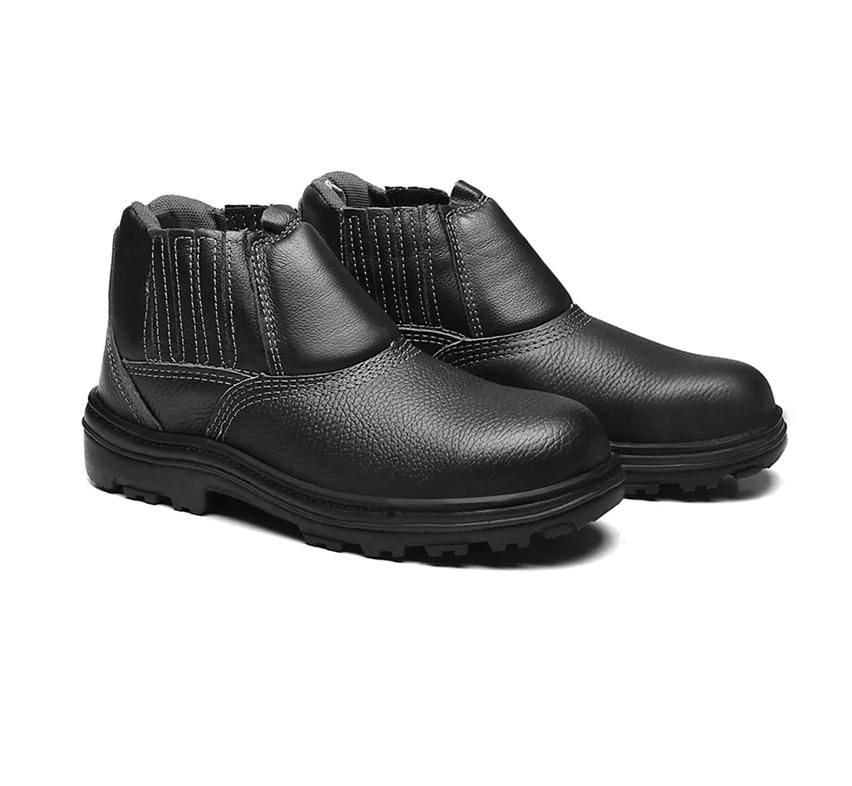 Bota em Couro Elástico Solado Nitrílico Alta Temperatura Bico PVC Bracol CA 32623 - 6033BELB4600LL