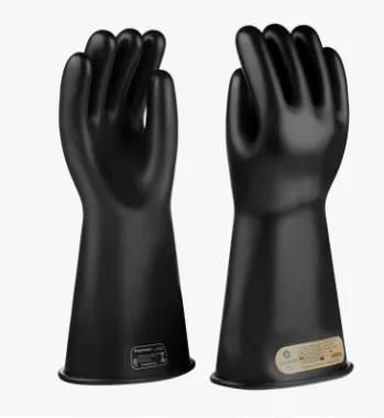 Luva Isolante de Borracha Para Eletricista Lightbury Classe 3 26500v 30kv Preta CA 46846