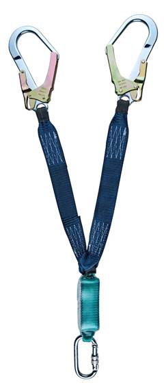 Talabarte Duplo Y Hércules HL032Y53ARG em Fita Com ABS Gancho 55mm