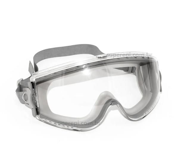 Óculos de Proteção Ampla Visão Lente Incolor Antiembaçante Uvex Stealth S3960HS-BR CA 19072